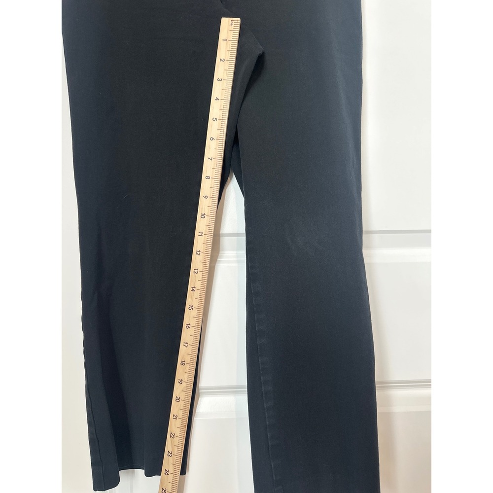 Old Navy Maternity Pixie Straight Side Panel Black Pants Trousers Workwear - Picture 7 of 9